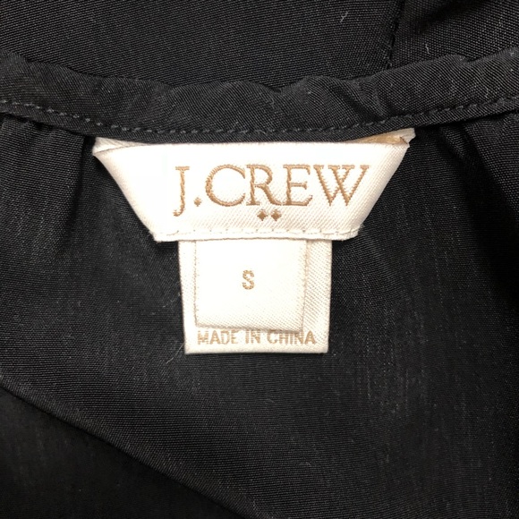 J-Crew Black romper with tie waist - Picture 7 of 8